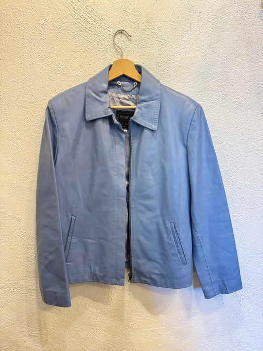 Giacca pelle polvere