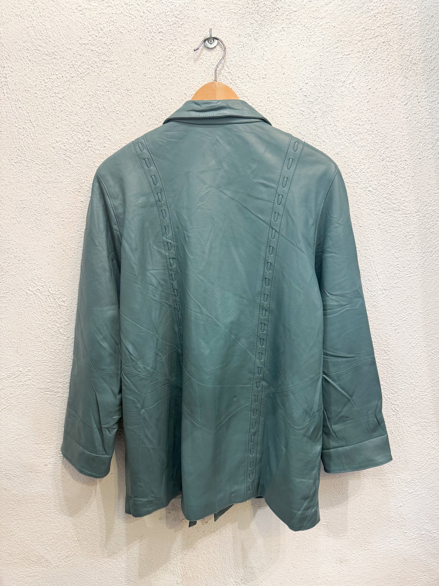 Giacca pelle carta da zucchero